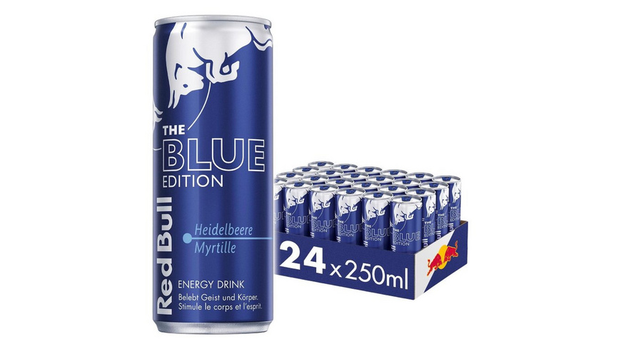 Red Bull Myrtille 24x25cl