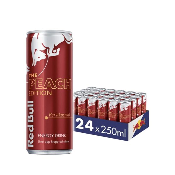 Red Bull Pêche 24x25cl
