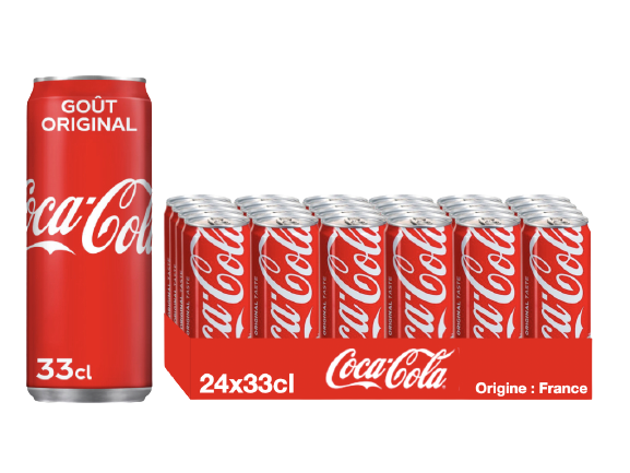 Coca-cola 24x33cl - Les halles du sud pro