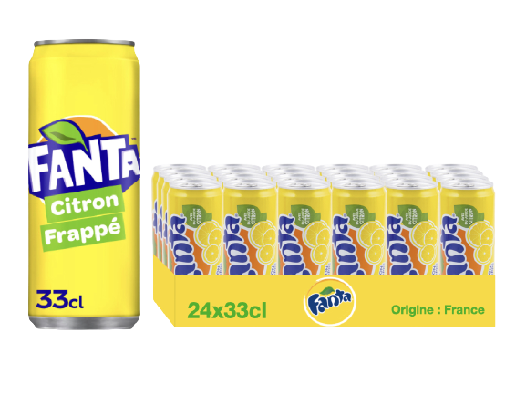 Fanta Citron 24x33cl