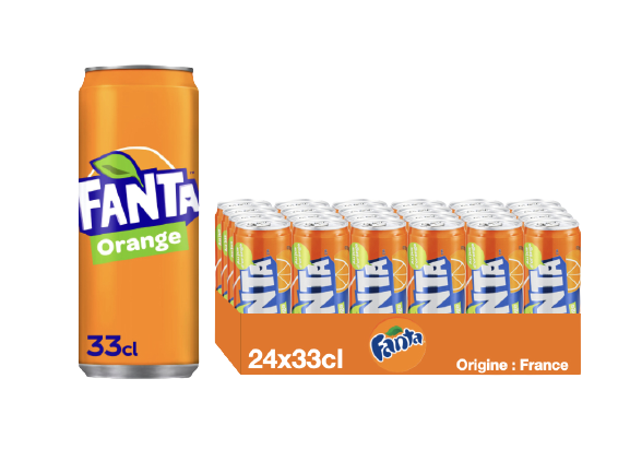 Fanta Orange 24x33cl