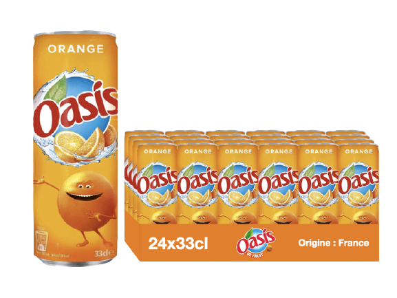 Oasis Orange 24x33cl