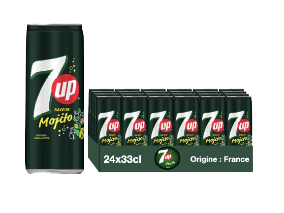 7up Mojito 24x33cl