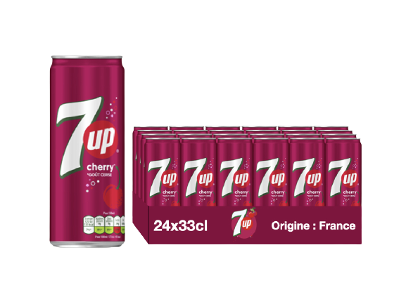 7up Cherry 24x33cl