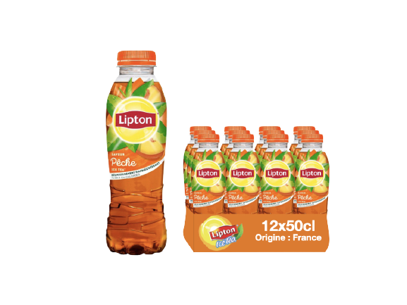 lipton Ice tea Pêche 12x50cl
