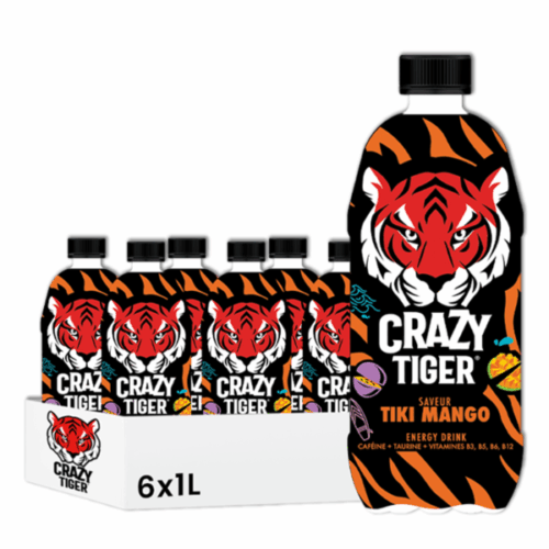 Crazy Tiger Tikki Mango 6x1l