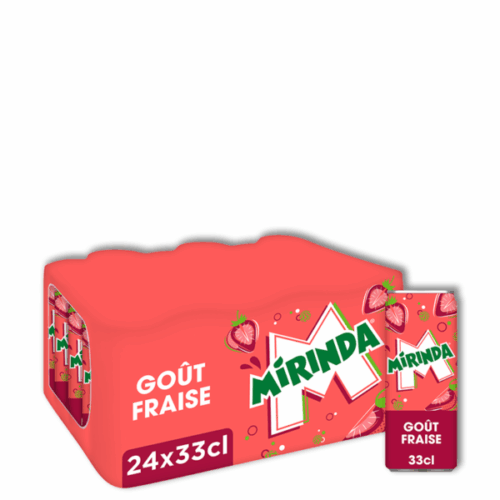 Mirinda Fraise 24x33cl