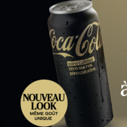 Coca-Cola Zéro sucres, Zéro caféine 24X0.33CL