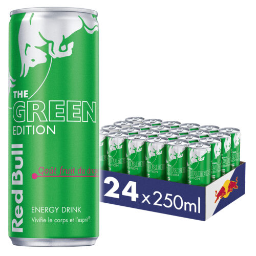 Red Bull Green Edition 24x25Cl - fruit du dragon