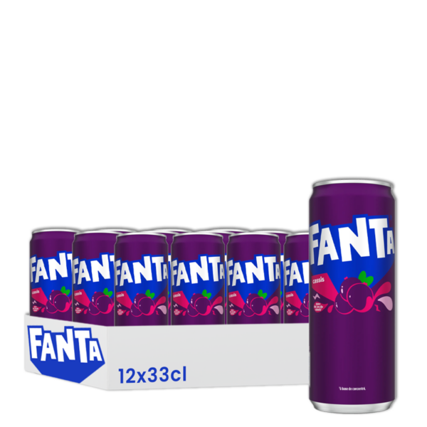 Fanta Cassis 24X33CL